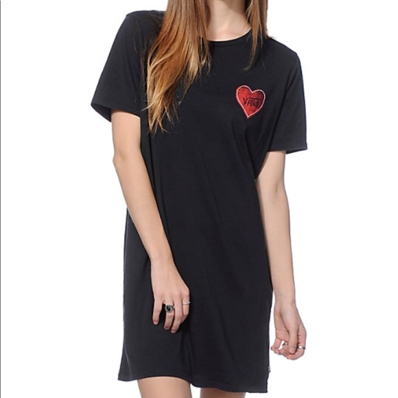 vans t shirt dress